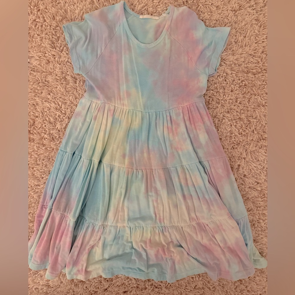 LITTLE MOON SOCIETY tie dye dress size 8